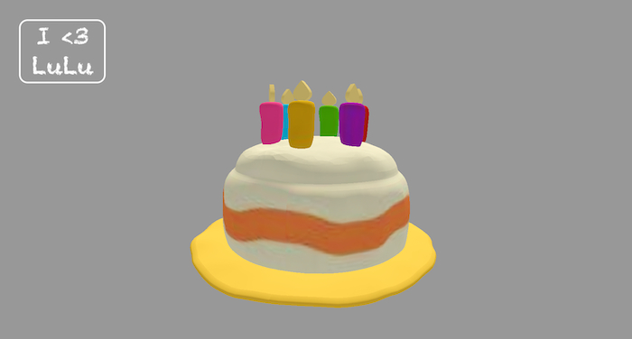 Full Perm  Birthday Hat