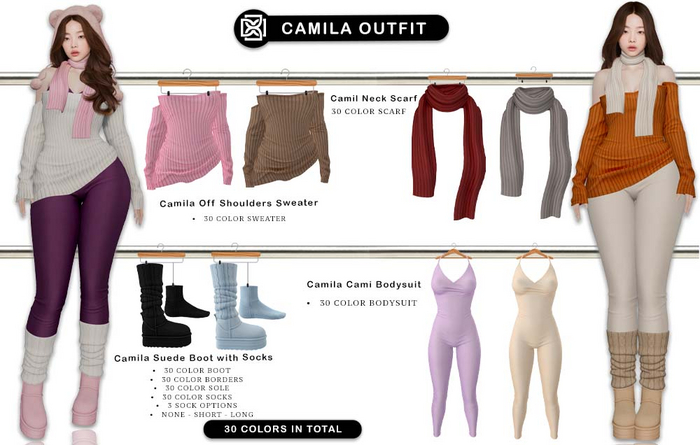 Addams - Camila Outfit #MEGAPACK
