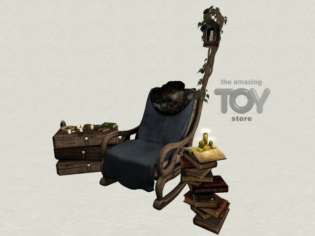 Second Life Marketplace - 05. Vulnus Forest Witch Rocking Chair