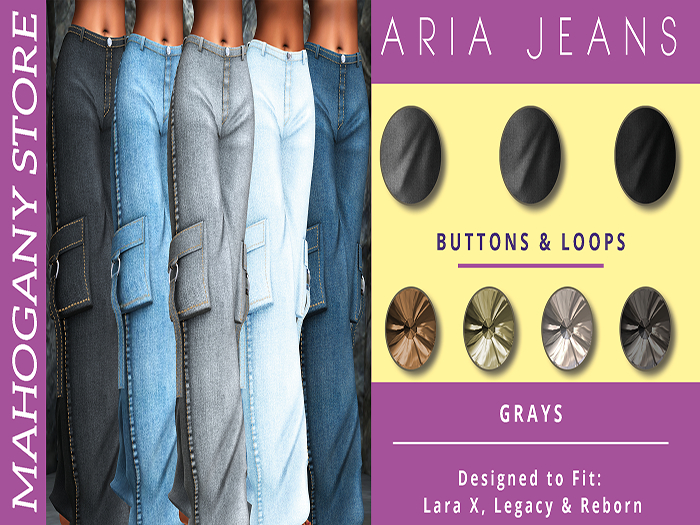 ~MS~ ARIA JEANS - GRAYS