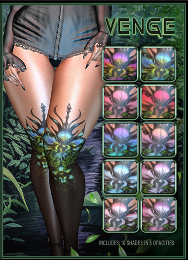 VENGE - BOM - 'Iris' Leggings 