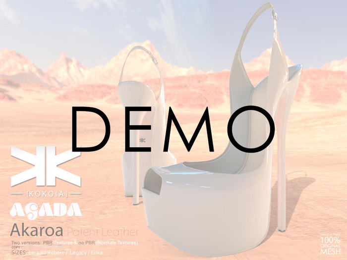 Demo :: Agada :: Woman Peep Toe :: Akaroa Patent L. :: {kokoia}