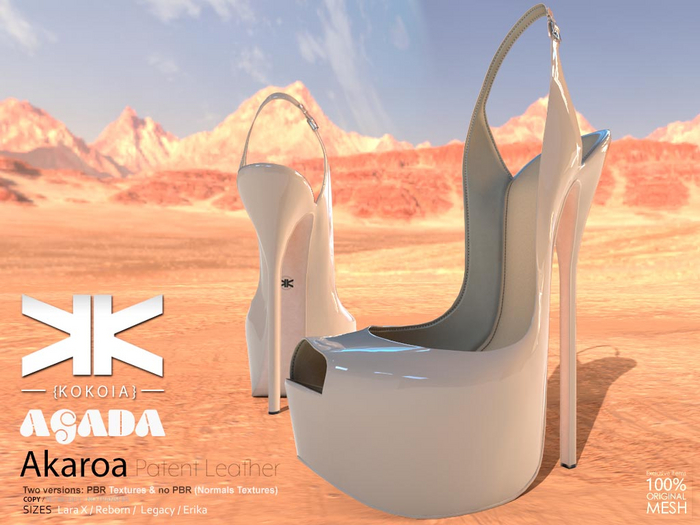 Agada :: Woman Peep Toe :: Akaroa Patent Leather :: {kokoia}