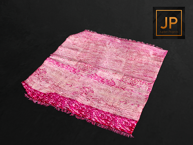 9. PLAAKA VintageMoroccanRug Rose