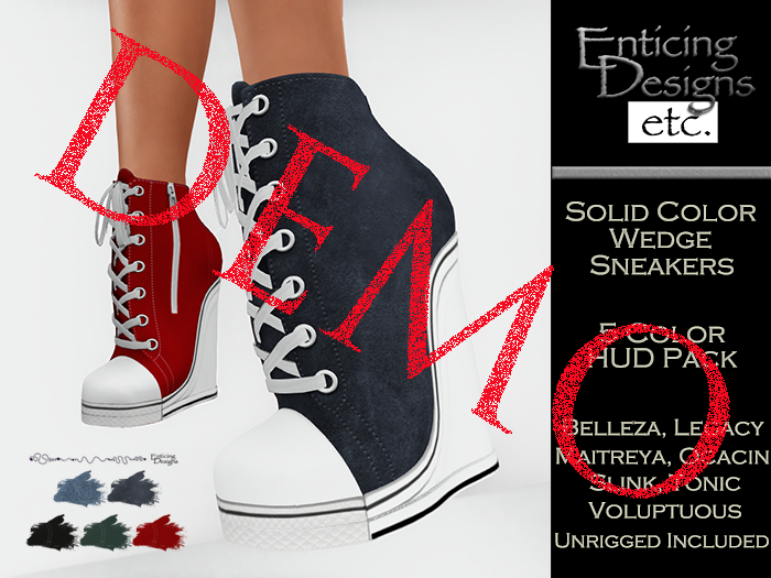 *ED DEMO Pack Wedge Sneakers Basics