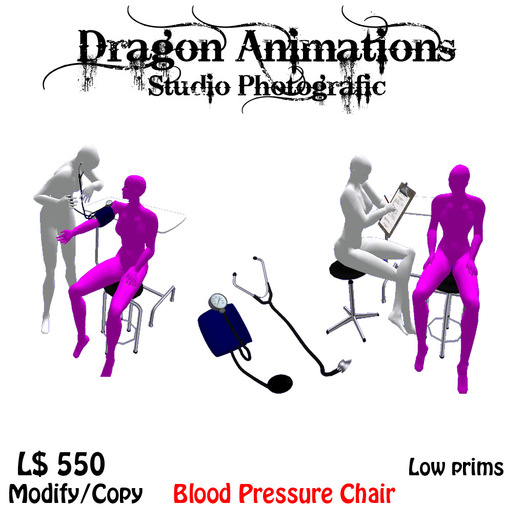 Blood Pressure Chair v1.0 (Boxed)