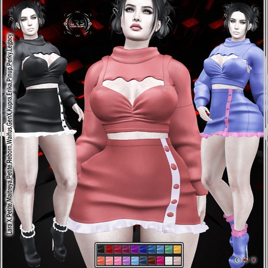 [LRS] Mavise Outfit Pack DEMO ( 13 mesh size )