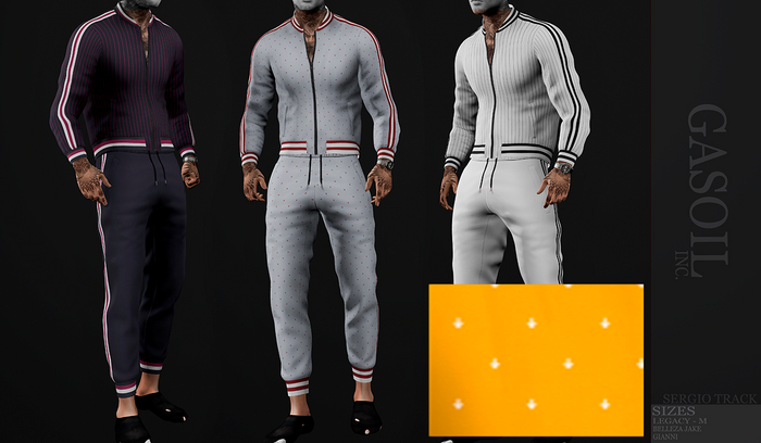 [GL - inc.] - SERGIO Track suit Yellow