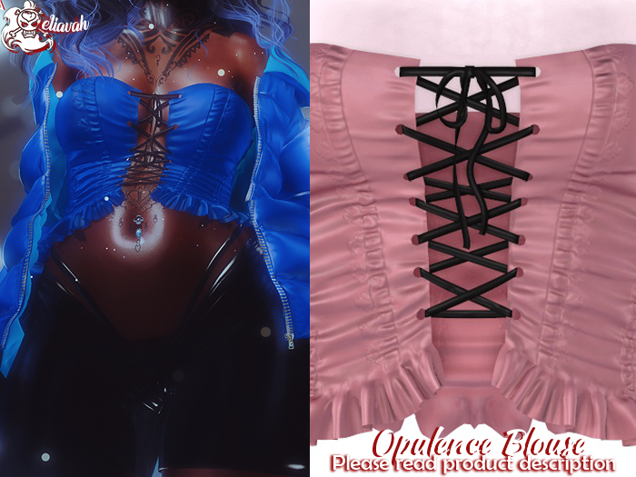 Eliavah ~ Opulence Blouse [ROSEGOLD]
