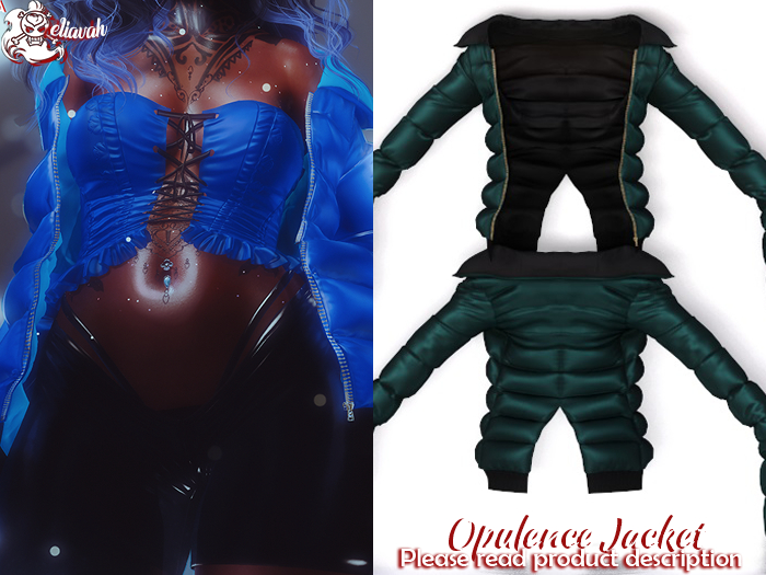Eliavah ~ Opulence Jacket [SEAFOG]
