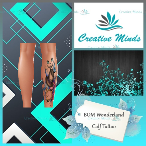 CM BOM Wonderland Calf Tattoo