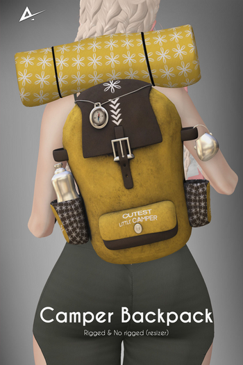 Akikazu backpack Camper YELLOW