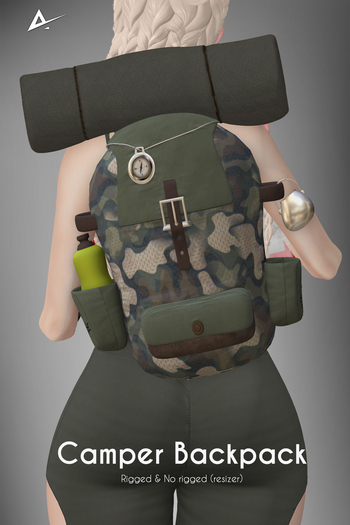 Akikazu backpack Camper CAMO