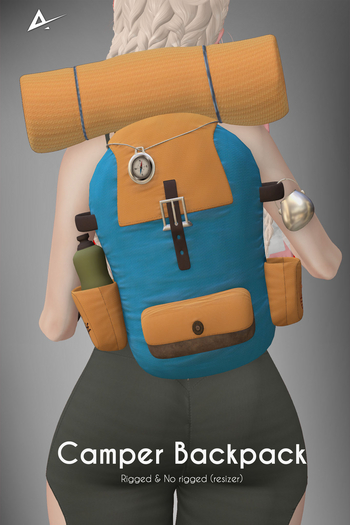 Akikazu backpack Camper BLUE