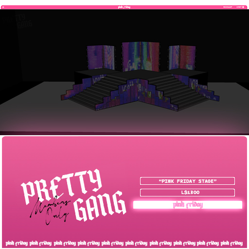 PINK FRIDAY. PinkFriday Stage (Full Modify)