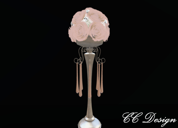 *CC* Column of Roses Rosybrown