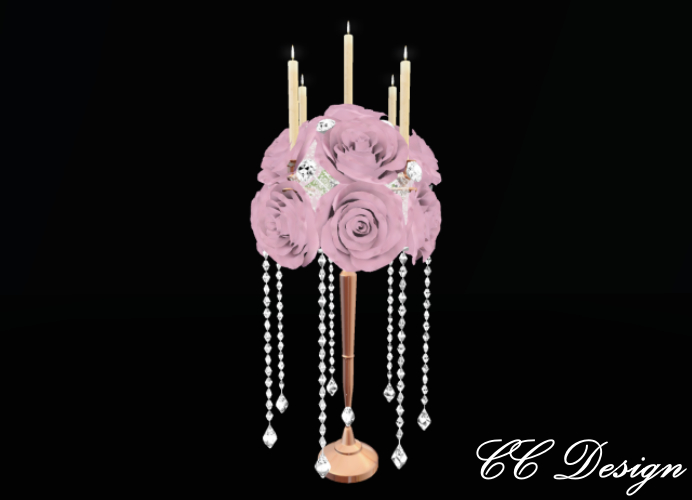 *CC* Candelabra Roses Rosa