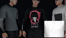 [GL - inc.] - Calvin T-shirt with sleeves White
