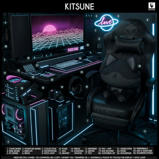 BAMSE : Kitsune - Full + Set Rares