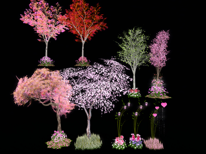 MC Valentine Mix Match Trees & Vines Package
