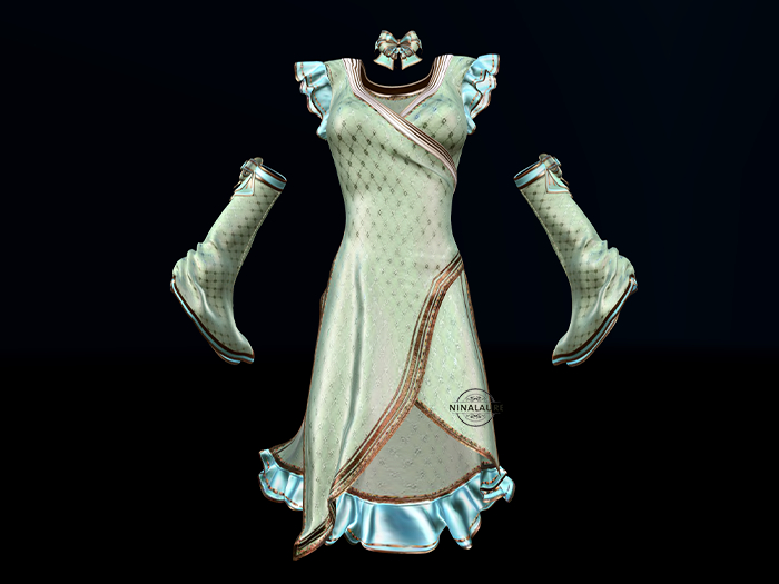 17 !dM Kappukeki | Dress | MINT | Maitreya Lara