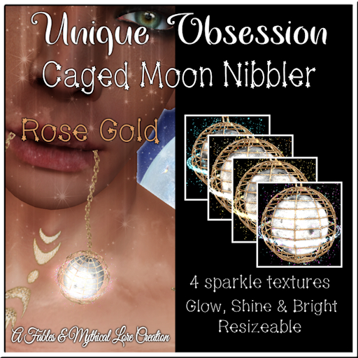 [UO] Caged Moon Nibbler - ROSE GOLD