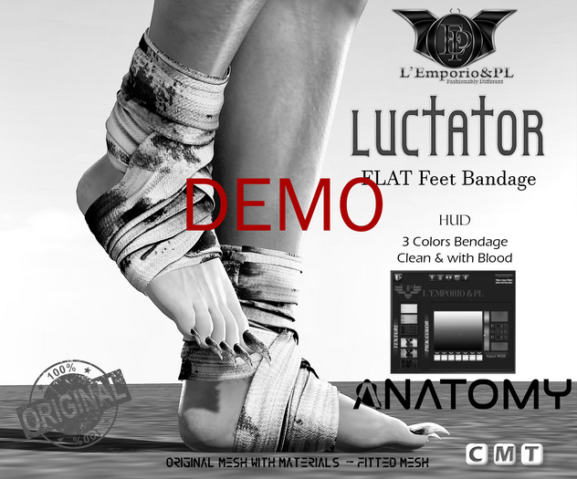 D*E*M*O L'Emporio&PL :*Luctator*:-FEET BANDAGE-ANATOMY::   (Bo