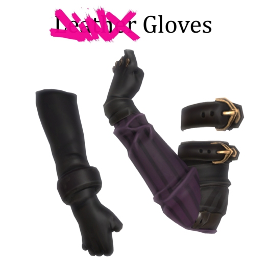 [AD] Jinx Gloves - Legacy, LaraX & Free Welcome Body & Head!