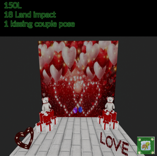 Valentine Love Scene