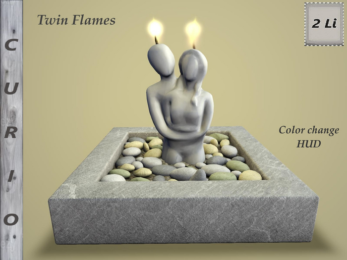 Twin Flames Candle