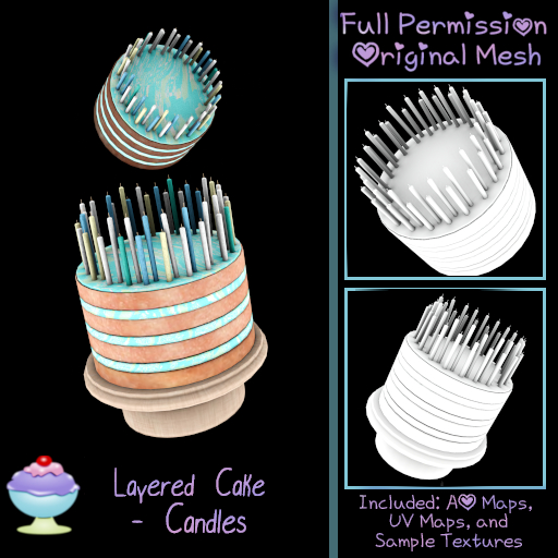 [Sherbert] Full Perm Layered Cake (ADD)