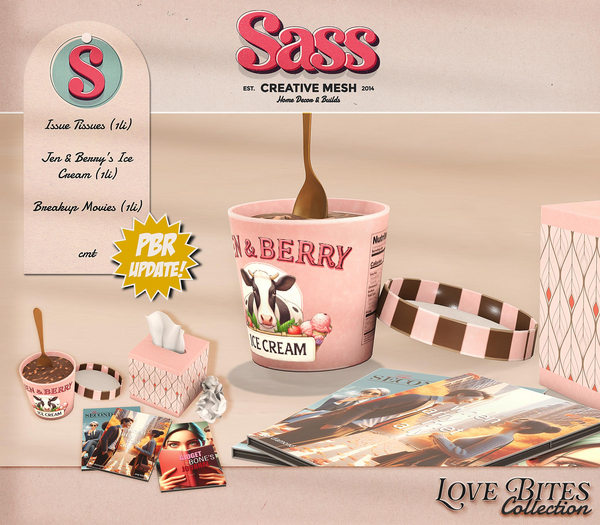 Sass (Love Bites Collection) PBR Update 
