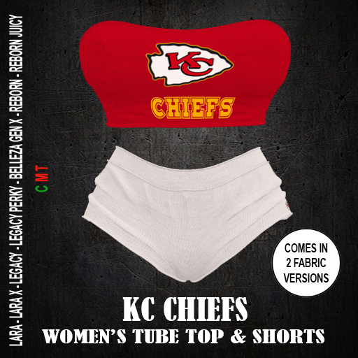 Rework Kansas City Chiefs Tube Top