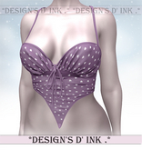 Aubrey Crop Top Sweet Old Heliotrope Purple