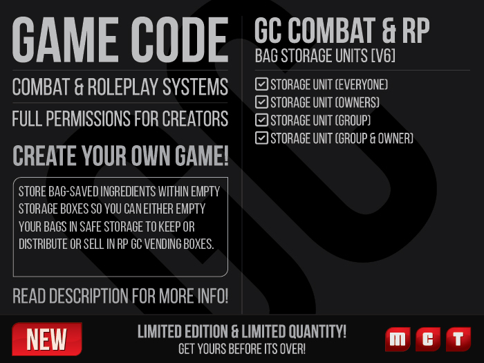 Game Code Storage Unit v6 (Full Permissions) [NEW]