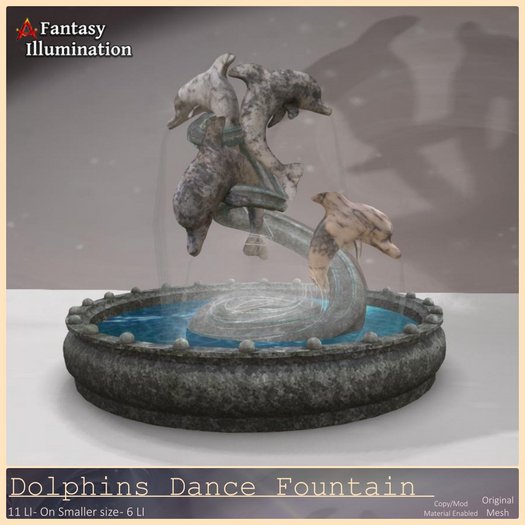 Dolphins Dance Fountain