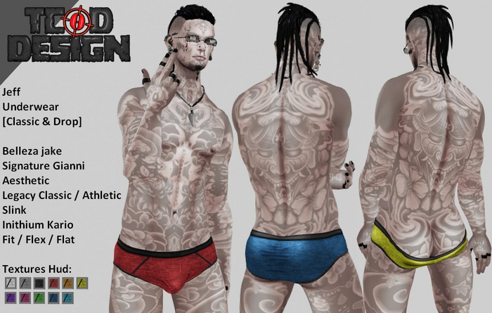 Underwear [Classic & Drop] ~ Jeff