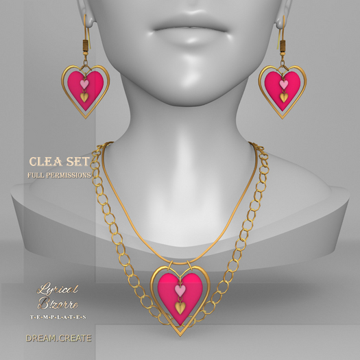 !Lyrical B!zarre Templates! - Clea Set MESH FP