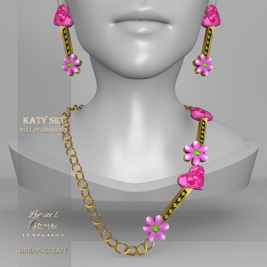 !Lyrical B!zarre Templates! - Katy Set MESH FP
