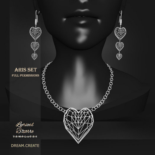 !Lyrical B!zarre Templates! - Aris Set MESH DAE Version
