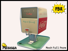 Meshuga PBR Retro Diner Soda Machine FULL PERM MESH