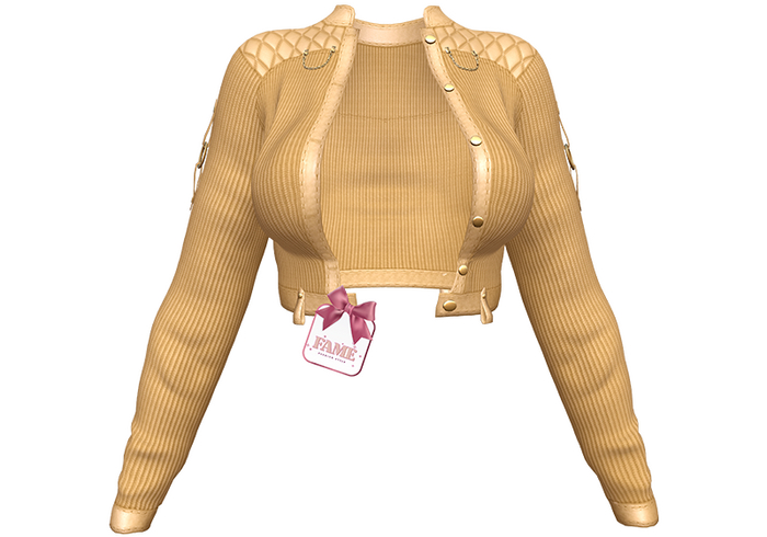 [FAME]  Jacket  - Keiko / Yellow