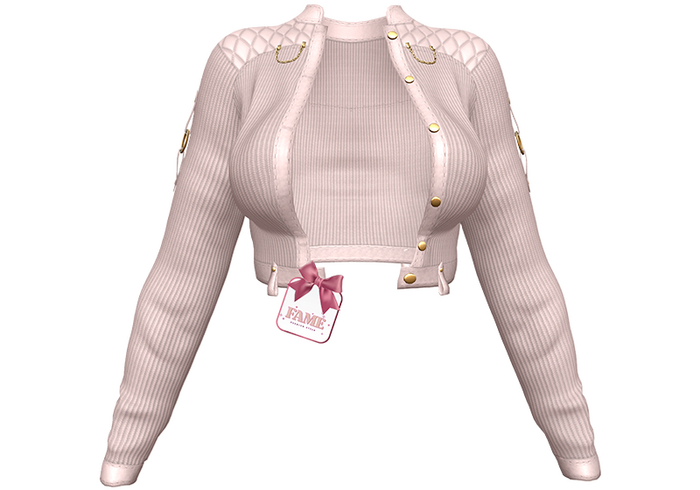 [FAME]  Jacket  - Keiko / White