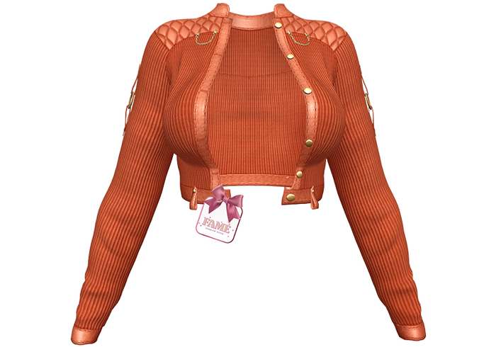 [FAME]  Jacket  - Keiko / Orange