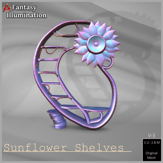Sunflower Shelves