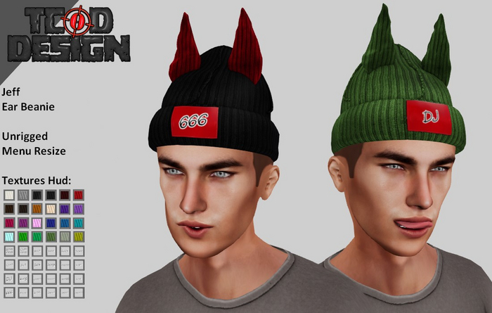 Ear Beanie ~ Jeff [DEMO]