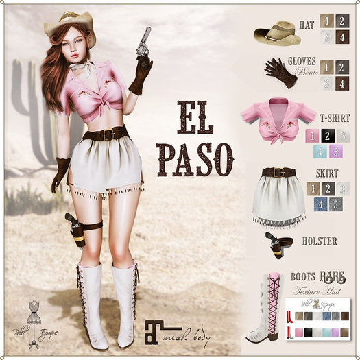 Belle Epoque { El Paso } Hat 4 (Box)