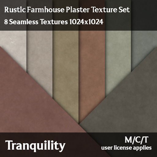 Tranquility - Rustic Farmhouse Plaster Set