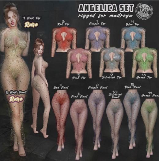 03.  [Since1975] Angelica Red Top