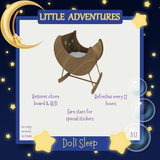 Little Adventures ~ Doll Sleep